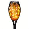 4/8/12pcs/pack Solar Outdoor Lights, 12LED Solar Torch Lights With Flickering Flame For Garden Decor